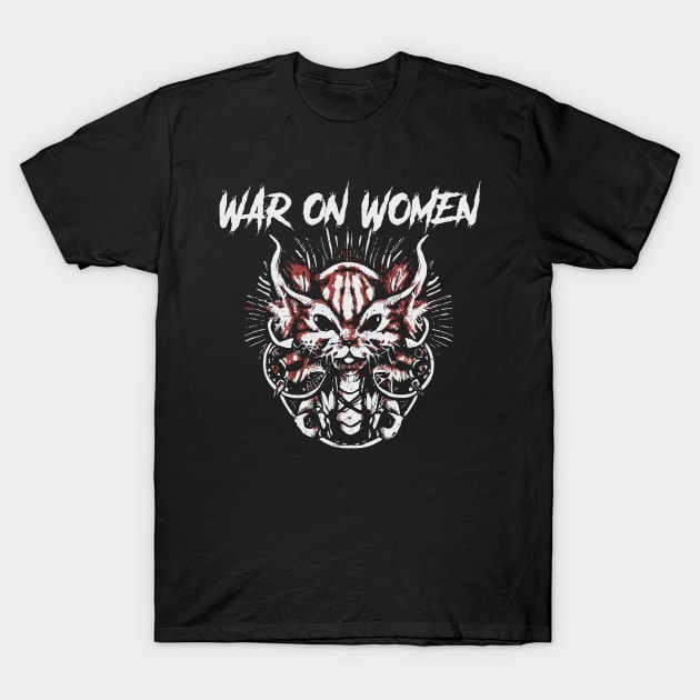 war on women and the dark fox T-Shirt by low spirit